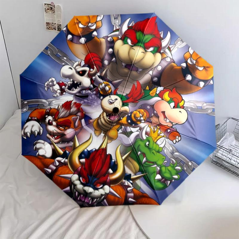 Super Mario Anime Print Umbrella Automatic Umbrella