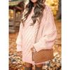 Women's Sweater Dress, Women's Long Sleeve Crew Neck Textured Knitted Dresss