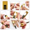 Clear Nail Enhancer Rectangular Horseshoe Shape For Long Gel Polish Application Home Salon