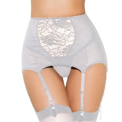 Sexy Dessous für Damen, Spitze mit hoher Taille, sexy Strumpfhalter verstellbar