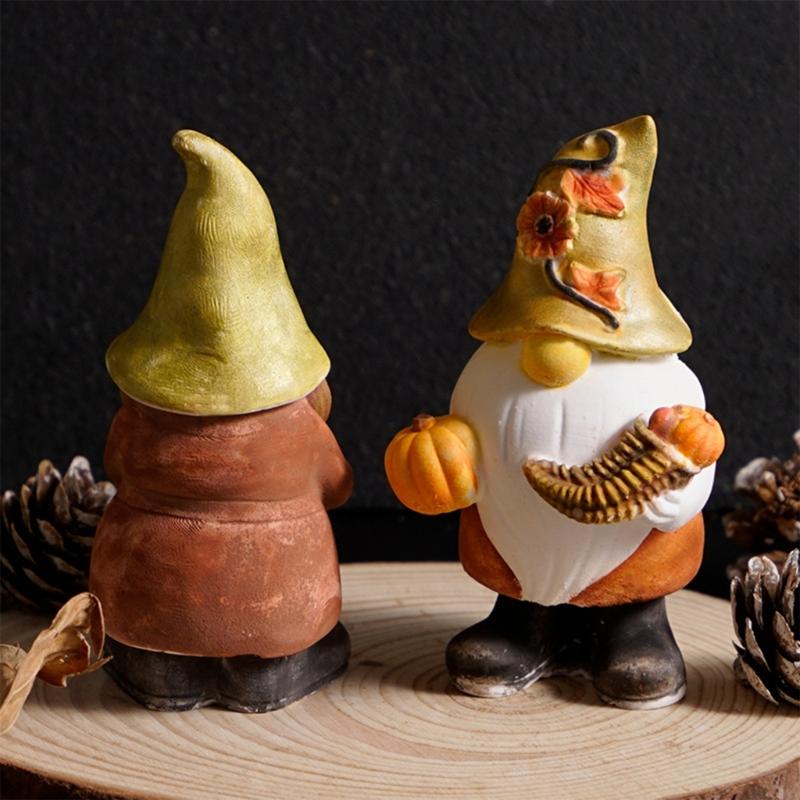 Flexible Resin Mold Dwarf Shape Ornament Molds Easy Releasing Silicone Texture for Epoxy Crafts Creative Wall Decoration