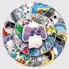 50pcs Game Controller Graffiti Cartoon DIY Waterproof Stickers for Children's Skateboards & Luggage