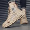 Autumn and winter high-top men's shoes platform-soled heightening shoes trend student shoes sports and leisure
