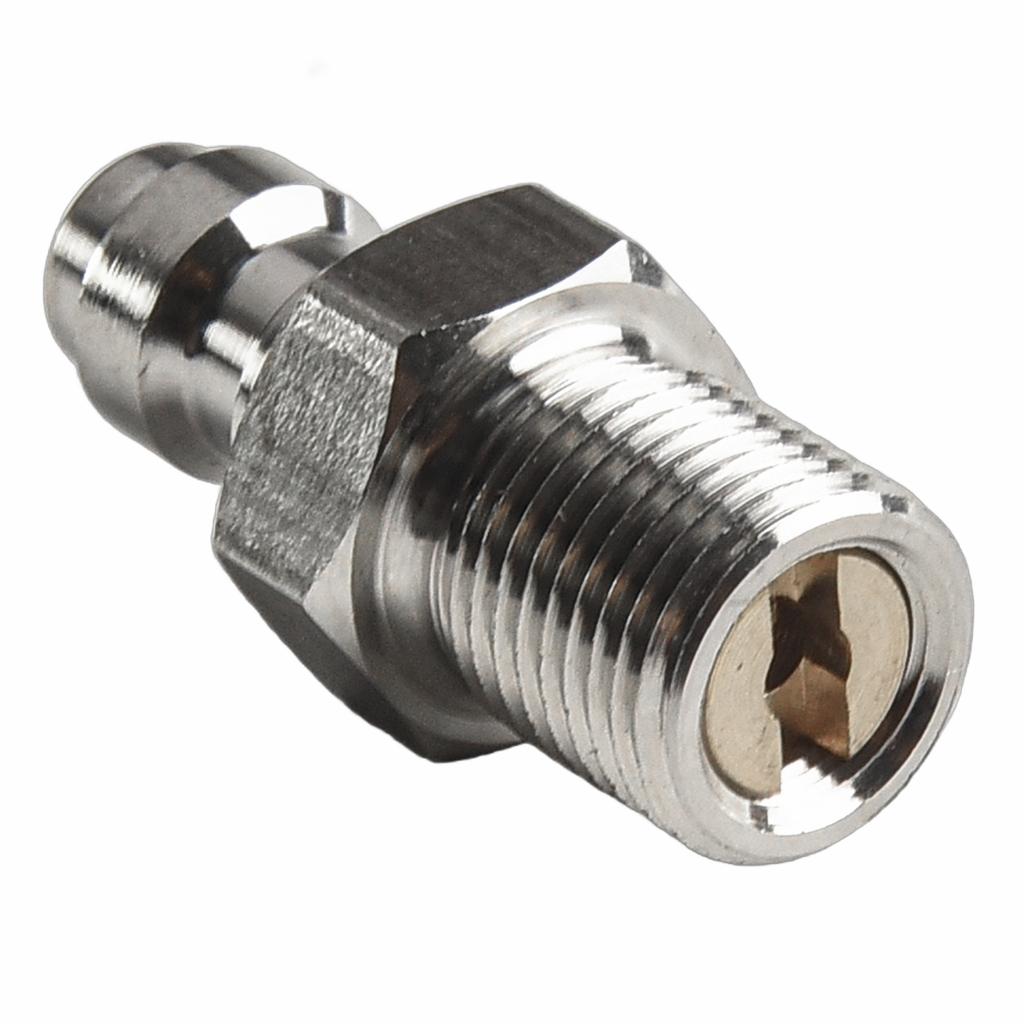 Quick Connector Kit Air Hose Fitting With Thread 8Mm Male Valve For Air Hose Accessories Easy Installation