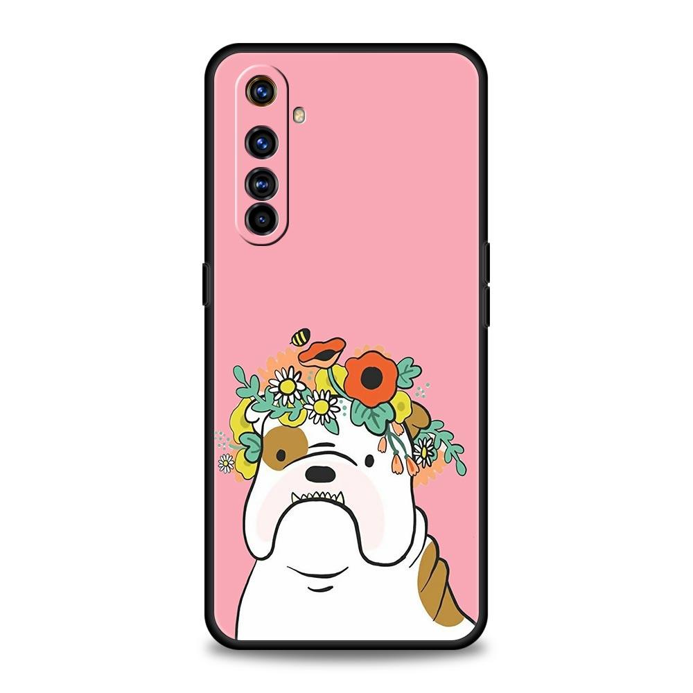 Cocker Spaniels Cartoons Dog Case For Realme 12 11 10 9 8 5G 7 6 GT5 GT3 GT2 Pro Plus C21 C25 C35 Realme GT Neo 2 3 3T 5 Cover