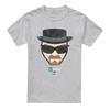 Breaking Bad Unisex Adult Heisenberg Face T-Shirt