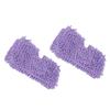 2 Stück Mopp-Ersatzpads Weiches Mikrofaser-Mopptuch-Zubehör Passend für Shark S3601 S3501 Lila