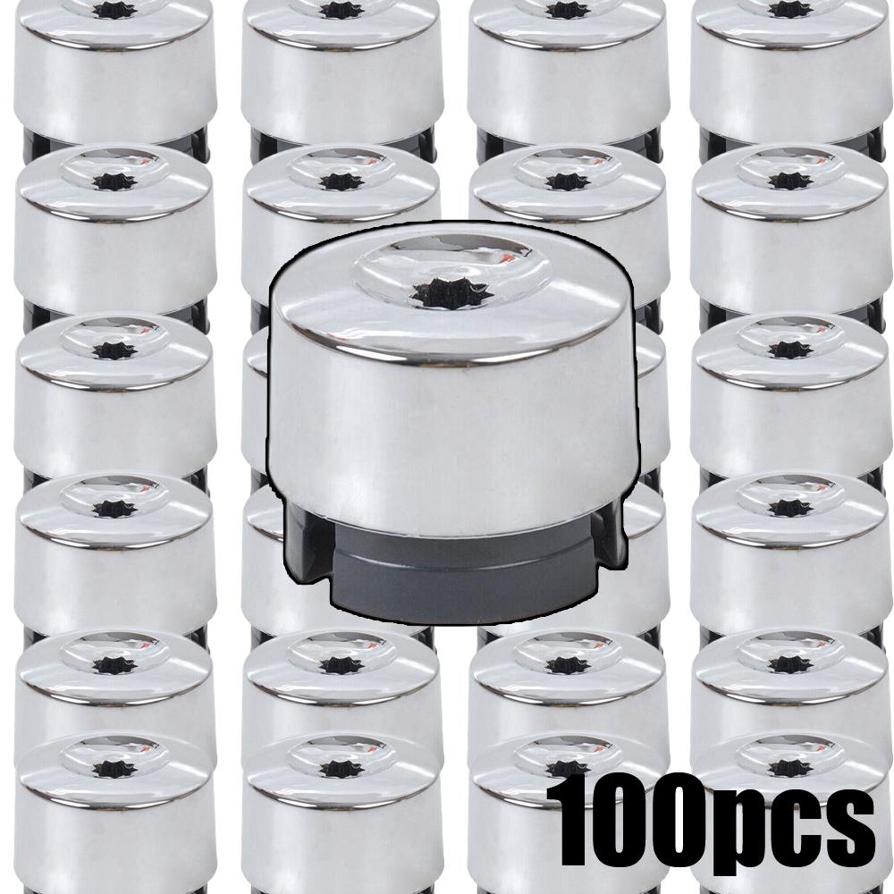 10/20/30/50/100pcs Car Wheel Nut Protection Cap Tire Screw Dust Cover Lug Bolt Anti-Rust Cap for VW Touareg 2004-2014 7L6601173A