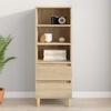 VidaXL Highboard Sonoma-Eiche 40x36x110 cm Holzwerkstoff