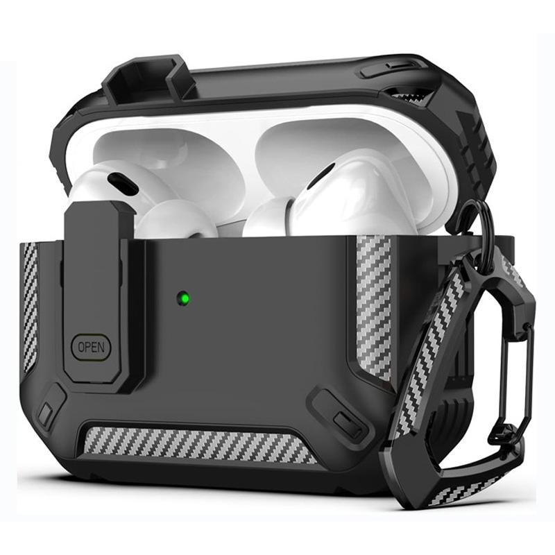 Security Lock Cover for AirPods Pro 2 3 Case for AirPods Pro 2 2nd Gen Case Shockproof Cover Air Pods Pro AirPods 3 Funda