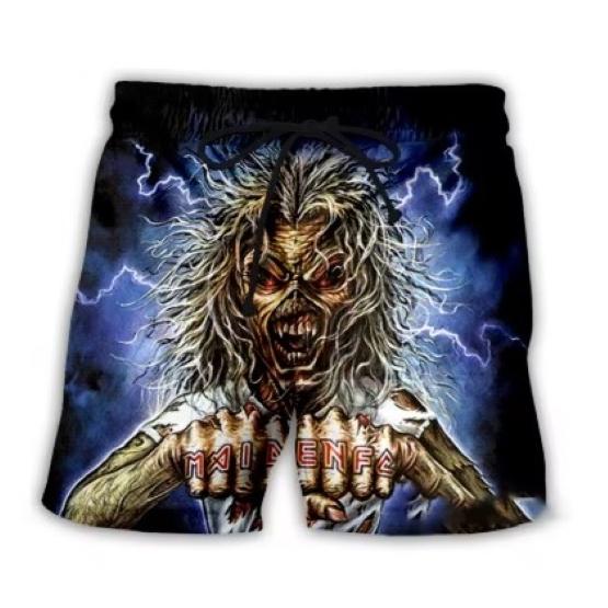 Retro Vintage Skull Skeleton Ghost Gothic Horror Boxing Muay Thai Kickboxing Shorts 3D Print Training Unisex Men Women Fitness Gym Sport Workout