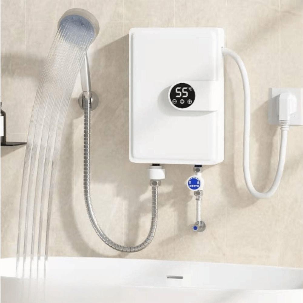 Power Saving Tankless Water Heater Thermostatic Bath Geyser Water Heater  Home Application