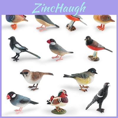Animal Model Pvc Lifelike Mockingbird Table Ornament For Childrens Room Decor