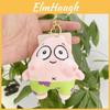 Adorável Pelúcia de Desenho Animado Bob Esponja e Patrick Estrela Chaveiro Boneco Para Crianças e Adultos