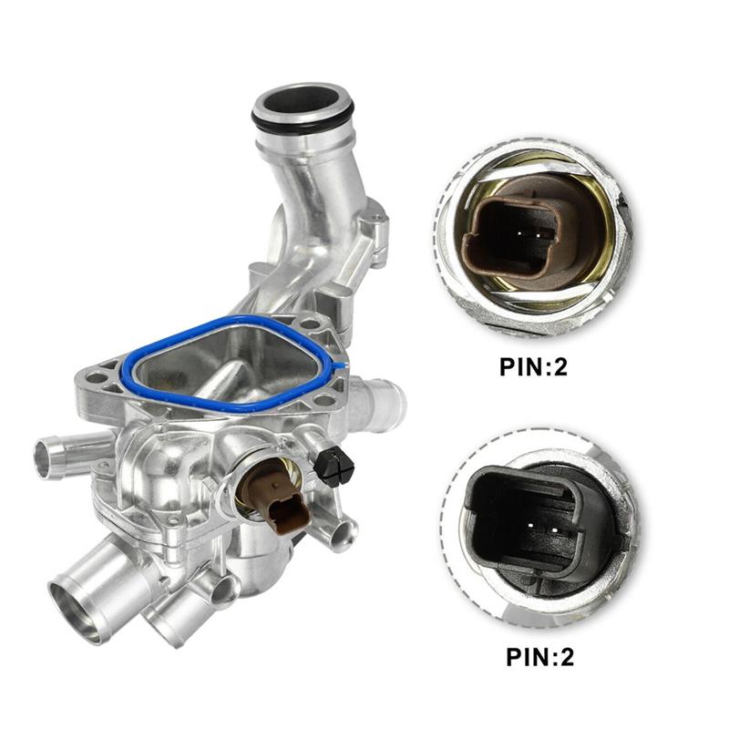 Nová sestava krytu termostatu Hliníková sestava krytu termostatu Pro Mini Cooper 1.6L 2007-2013-A87Q