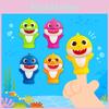 Baby Shark Cute Finger Puppet Safe Plastic Kids Toys Educational Gift Playtime