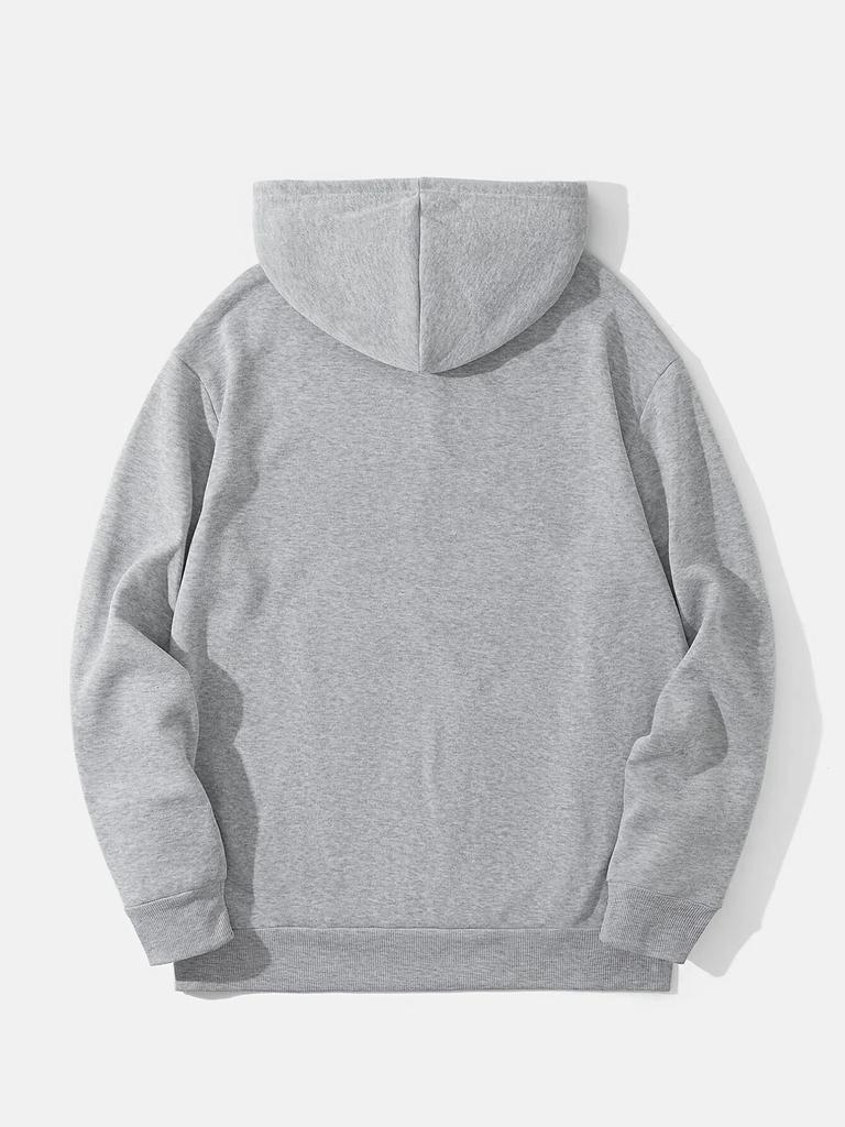 Men's Christmas Deer Print Hoodies Fashion Casual Hooded Sweatshirt For Fall Winter Men's Clothing