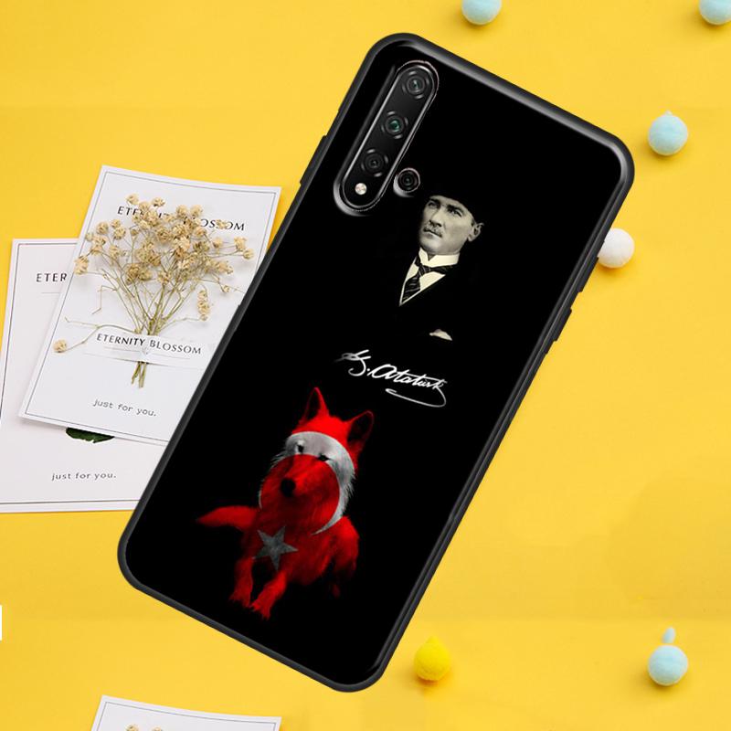 Turkey Wolf  Mustafa Kemal Atatürk For Huawei Nova 7i 8i 11i 12i 12s 9 10 SE Y91 Y90 Y60 Y70 Y72 Y61 P60 Pro P30 P40 Lite Case