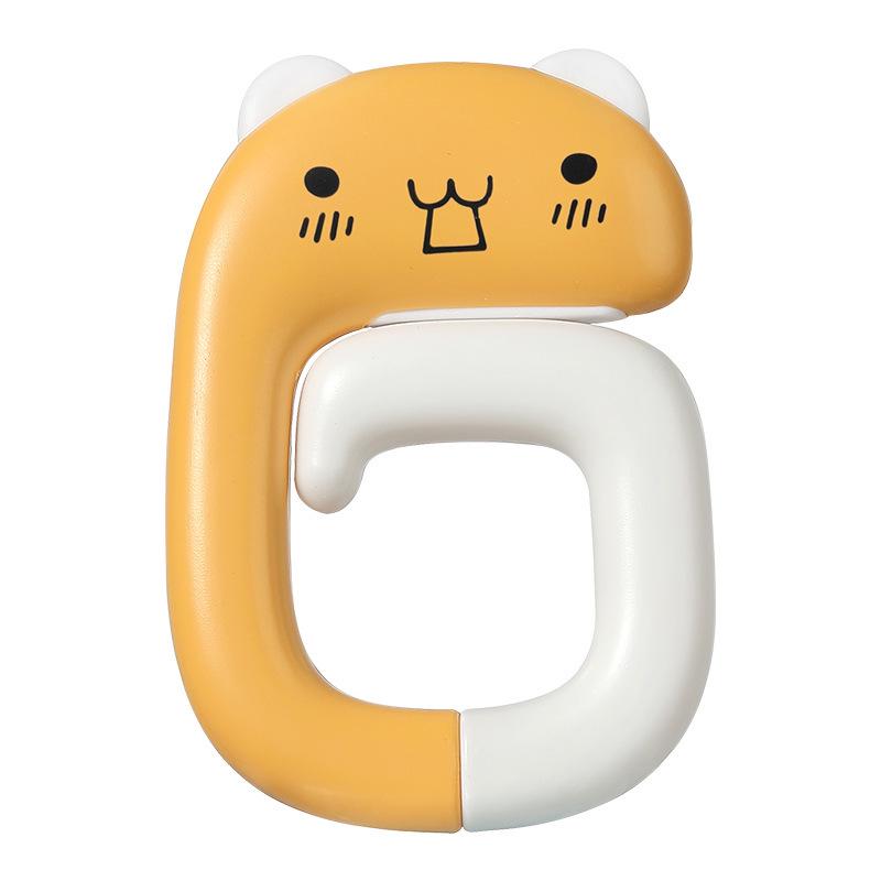 Kreativ Krok för Ryggsäck vid Skrivbordet - Flyttbar Hängare för Väskor och Studentanvändning