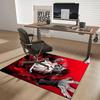 1pc Anime Demon King Chair Mat - Anti-Slip Carpet for Office, Home Decor, Living Room, Bedroom, Game Room - Perfect Gift for Anime Lovers.U001