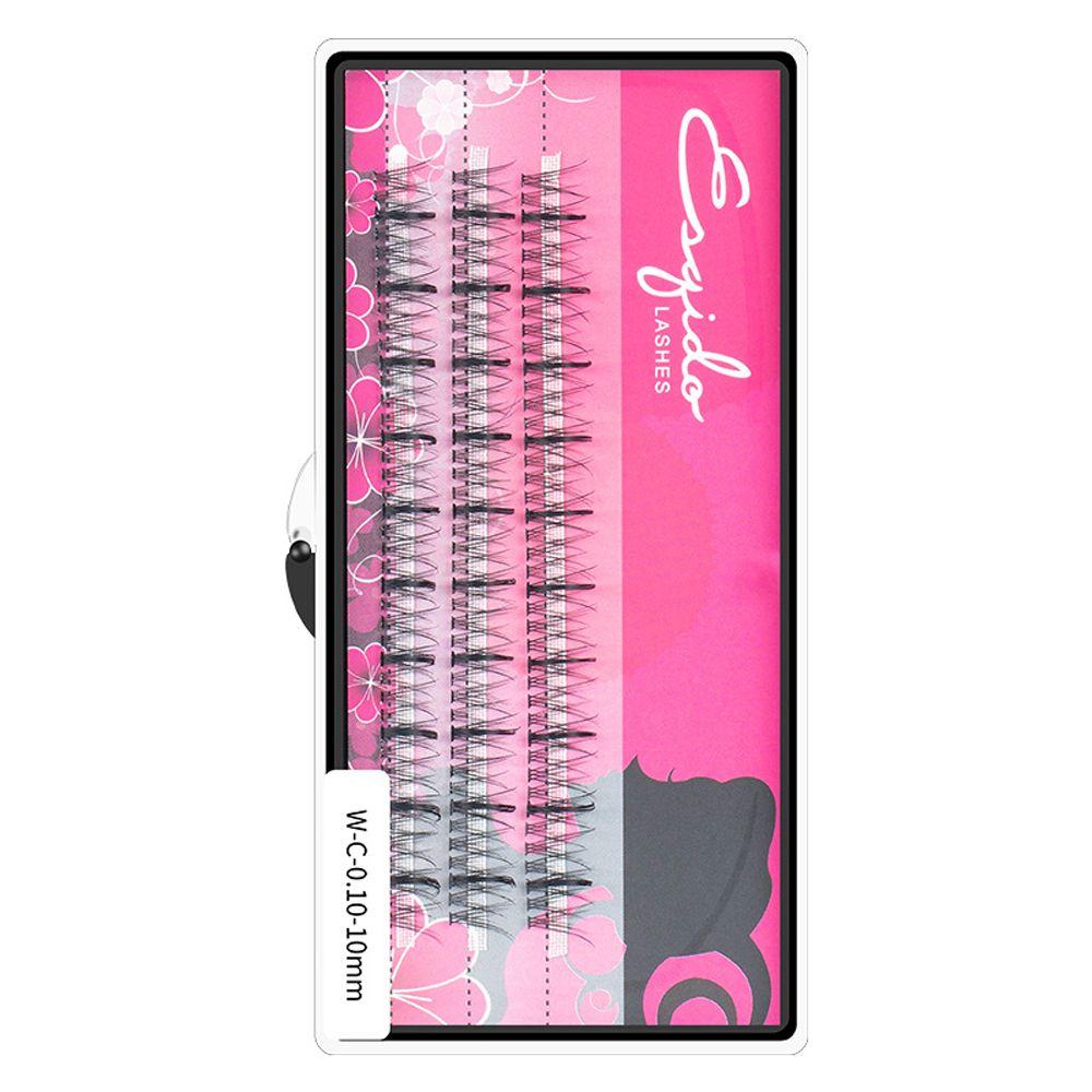 Segmented Eyelashes Bundles Fishtail False Eyelashes Lashes Extension Individual Cluster Eyelashes