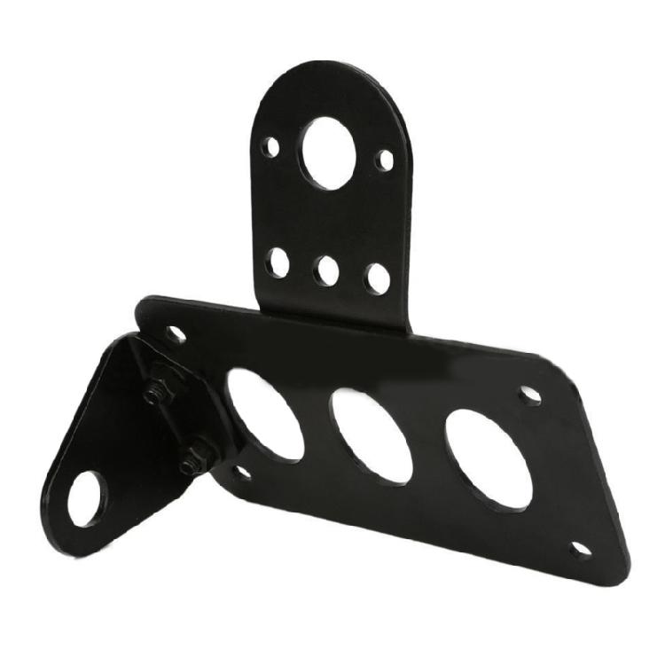 Universal Motorbike Brake Tail Light License Plate Bracket Quality Metal Made