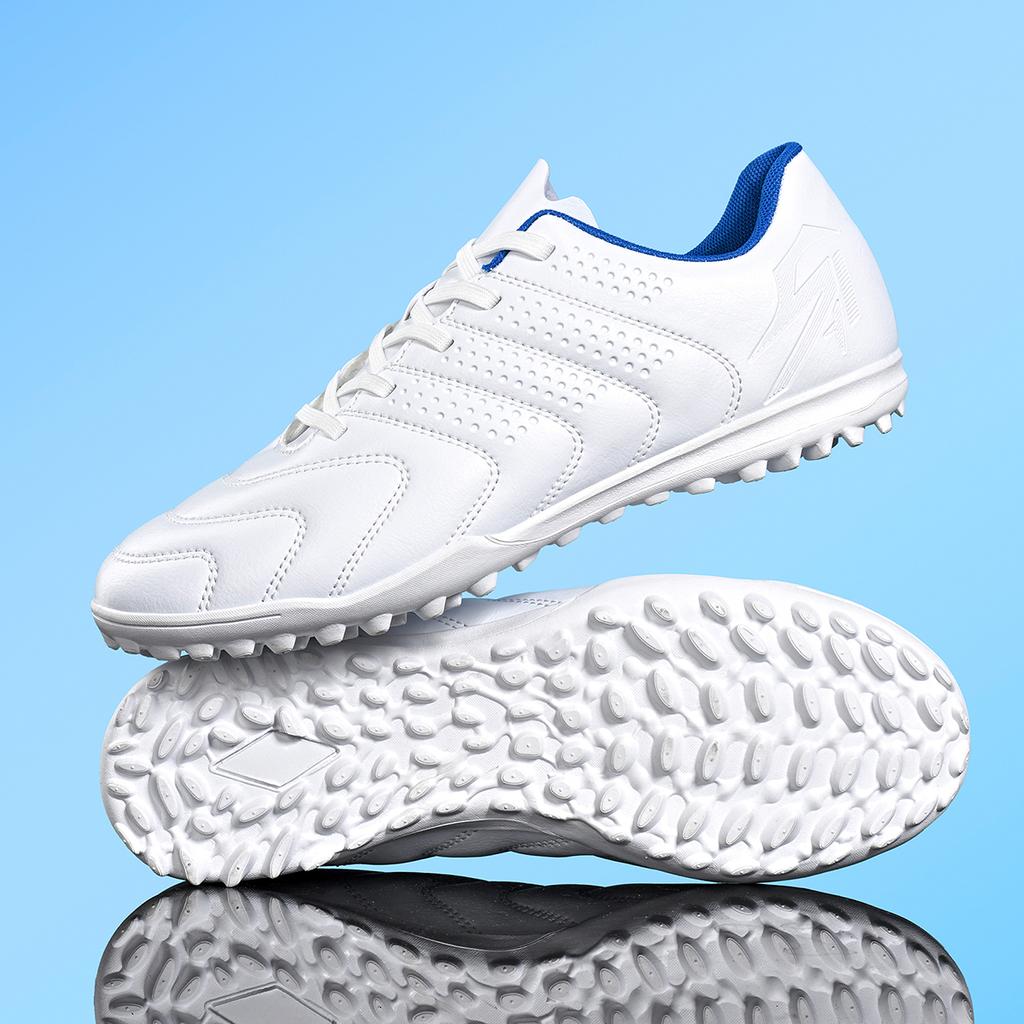 Men'S Tf Soccer Cleats Lightweight Pu Upper Non‑Slip Turf Sole Football Boots For Artificial Grass Training Matches