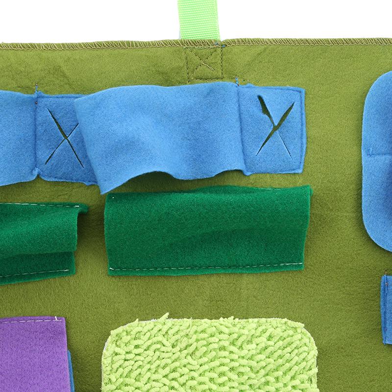 Pet Sniffing Mat Washable Dog Cat Smell Release Training Pad Consume Energy Puzzle Pet Toys Blanket