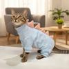 Funny Dinosaur Shape Cat Clothes Warm Hairless Cat Thermal Clothing Comfortable Solid Color Cat T-shirt Pets Clothing