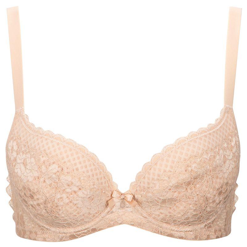 

Ancient and Modern Women s Intimates Small Chest Push up Sexy Bra Lightweight Breathable Natural-looking Anti-SAG Bra 0k220 75C Apricot skin