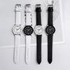 2023 Men's Minimalist Leather Strap Quartz Wristwatch