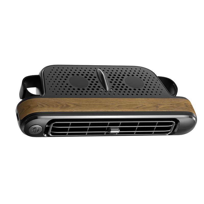 

Автомобильный вентилятор USB Dual Turbo Mute 3-скоростной Подушка для заднего сиденья Вентилятор без лопастей Неразрушающая установка Расположение подголовника сиденья Подголовник