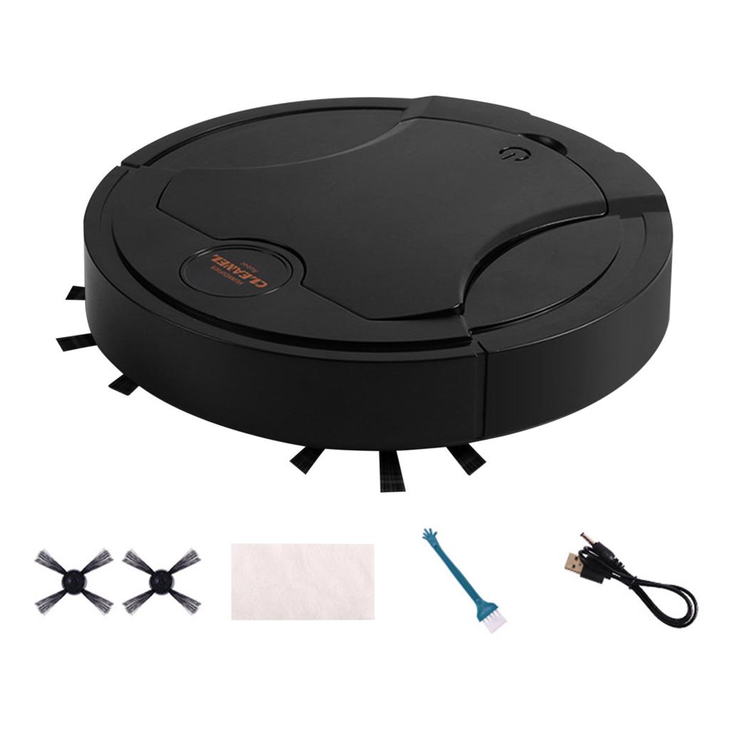 Robot barredor inteligente, totalmente automático, barre y arrastra, con carga USB integrada, aspiradora para el hogar Star Treasure