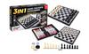 Chess Checkers Backgammon 3in1 Magnetic Board Game Set 36