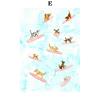 Summer Beach Leisure Holiday Fashion Wall Art Canvas Painting Nordic Poster Room Decor Tropical Watercolor Sunbathe Surfing