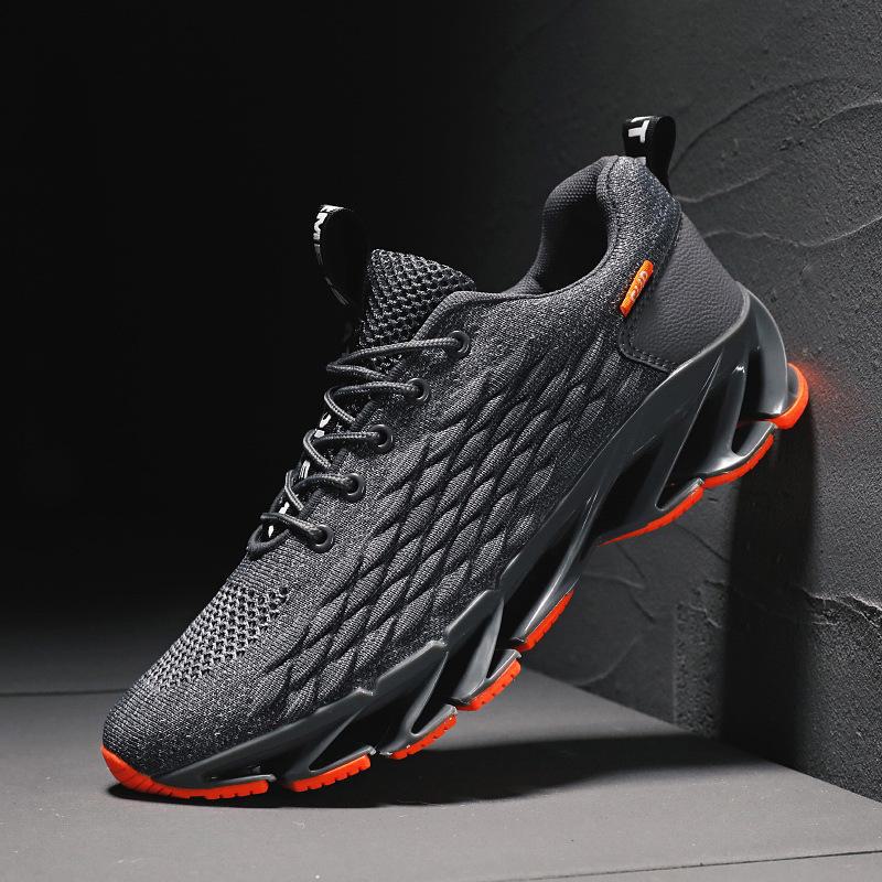 "Scarpe da Corsa da Uomo in Rete Traspirante 2024 - alla Moda, Taglia Grande, Sportive Casual, Primavera & Autunno"