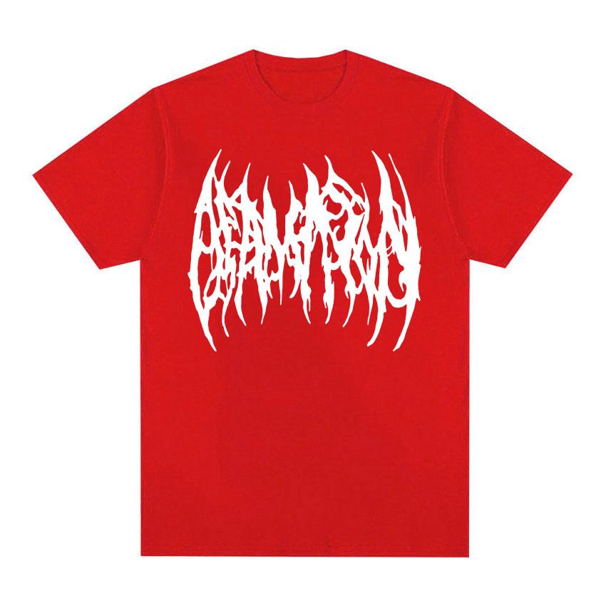 OsamaSon Logo Print T Shirt Unisex Women Hip Hop Oversized Short Sleeve Tshirts Unisex Clothing Vintage Gothic Tshirt Tops Streetwear