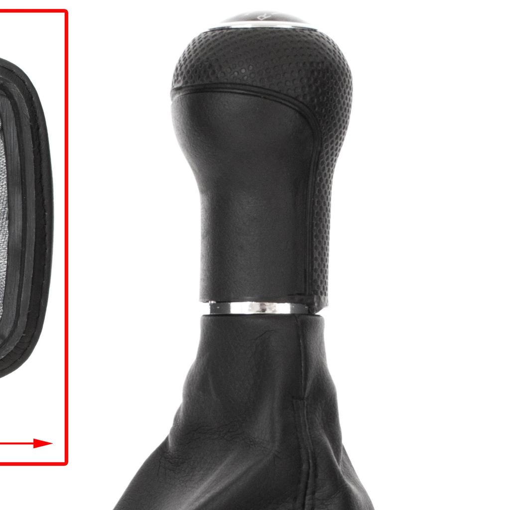 VW Golf IV 98-05 Gear Shift Knob Black with Gaiter