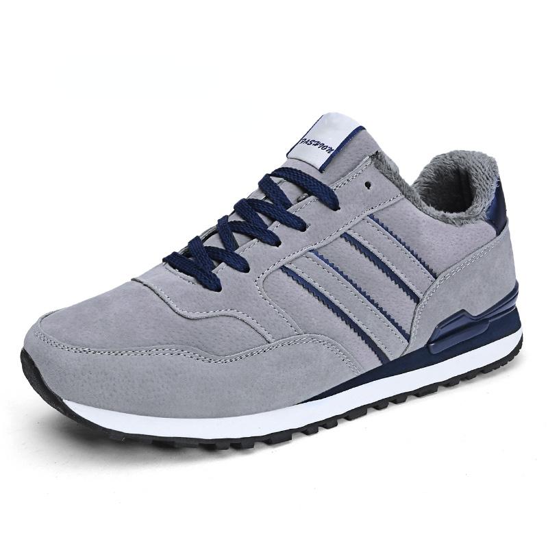 

Мужские повседневные кроссовки для ходьбы, легкие замшевые кроссовки для бега, классические мужские удобные туфли на плоской подошве с дышащей сеткой, спортивные кроссовки для бега 41