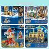 Abs Material Compatible Building Blocks Hogwarts Castle Set