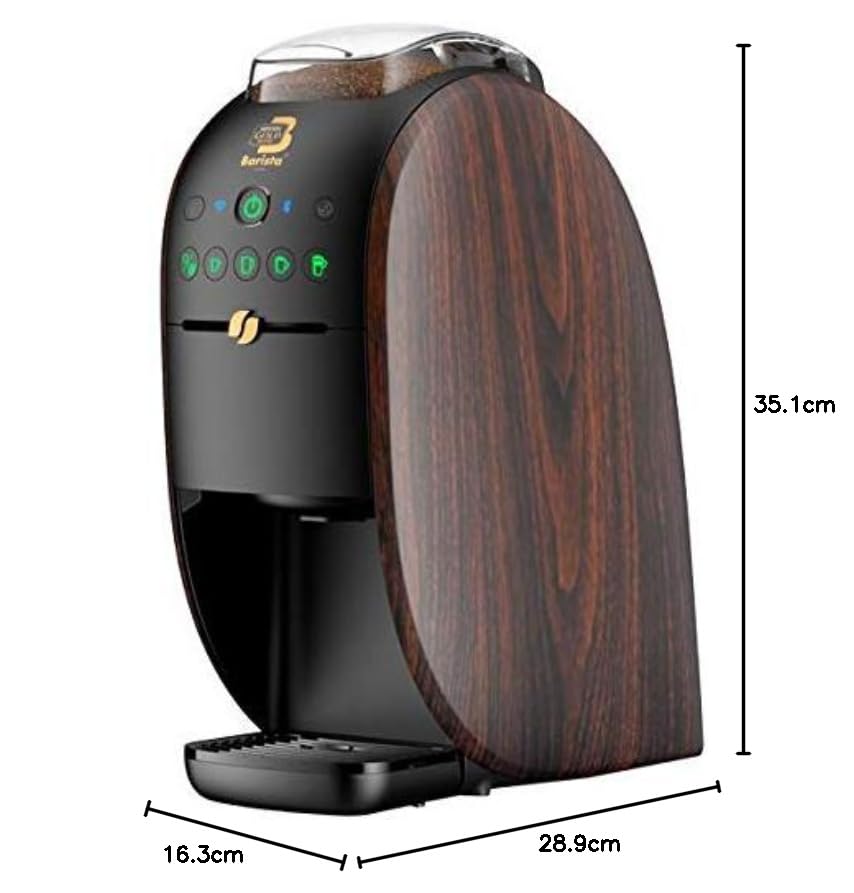 Nestle Nescafé Gold Blend Barista W, Woody Brown (NESCAFE GOLDBLEND BARISTA HPM9638-WB)