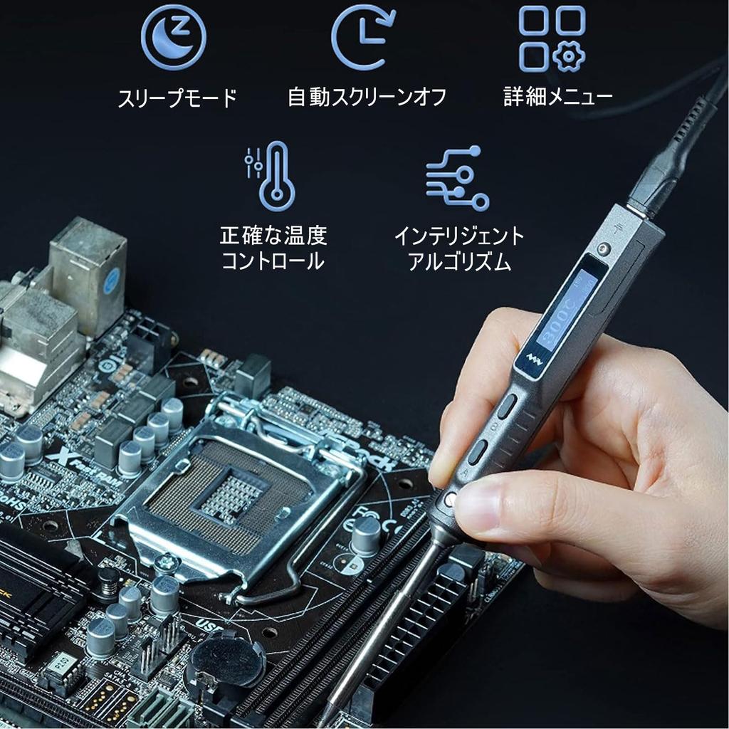 TOOLSAVING TS101 PD 90W DC 65W Soldering Temperature Upgraded Temperature Rapid for Home Appliance and Electrical DIY Iron, Control, Edition, 50-400°C