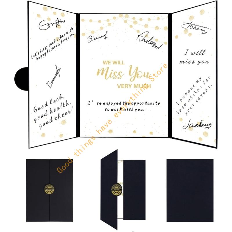 55KF 2025 Graduation Guest Book 2025 Graduate Signing Memory Card Message Board Graduation Decoration For Graduate Gifts