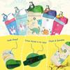 350ML Thermo Cup for Children Cartoon Animals Pattern Water Bottle Stainless Steel Vacuum Flacks With Healthy Straw Travel Cups