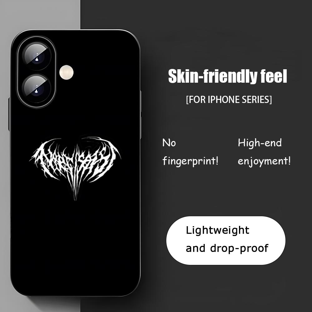 Popular K-Ken Car-son Singer Phone Case For iPhone 17 16 15 14 13 12 11 X XR XS 8 Plus Mini Pro Max Soft black Shockproof Cover