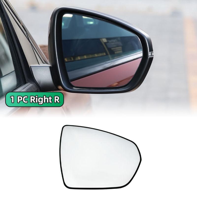 Auto Left Driver Side White Mirror Glass For Peugeot 4008  2017 2018 2019 2020 Car Accessories