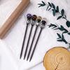 1 Stück Natürliche Kristall Säule Haarnadel Einfache Haarnadel Haarnadel Platte Haarnadel Stufen Zubehör Feiertagsgeschenk arbol de cuarzo rosequartz