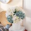 1pc Hydrangea Artificial Flower 37cm , Lifelike Silk Flowers DIY Wedding Bouquet Fake Flower for Table Centerpieces Home Decoration