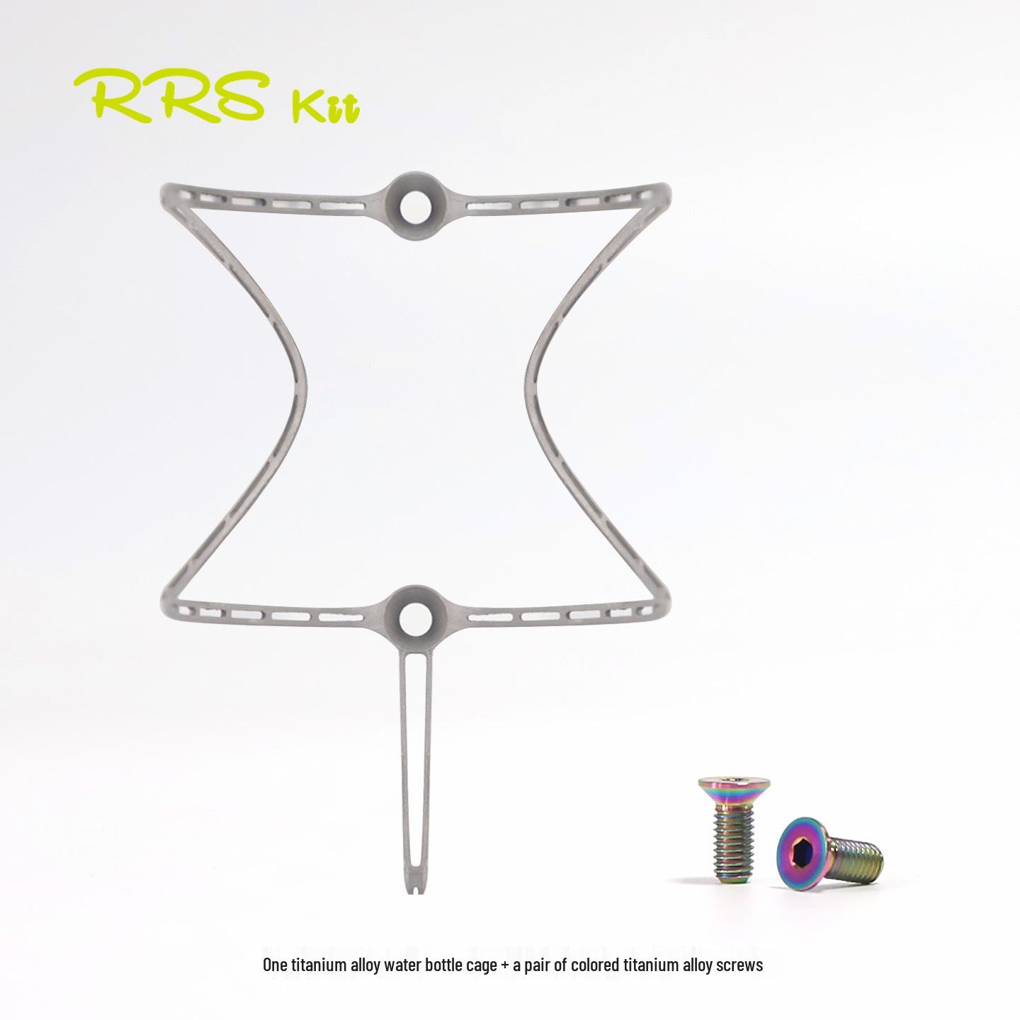 RRSKIT 8.5g Ultra-light 3D Printed Titanium Bicycle Water Cup Holder