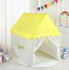 Indoor Princess Castle Tent Playhouse for Kids with Ball Pit and Bed